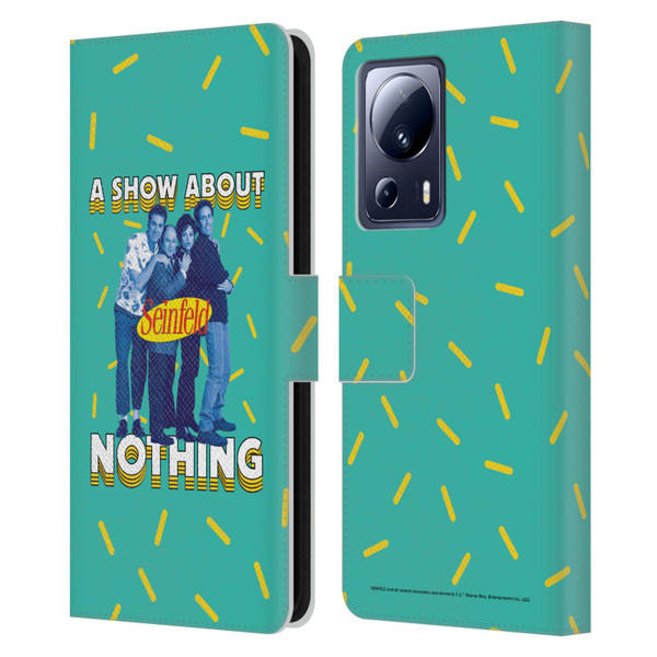 Seinfeld Graphics A Show About Nothing Leather Book Wallet Case Cover For Xiaomi 13 Lite 5G