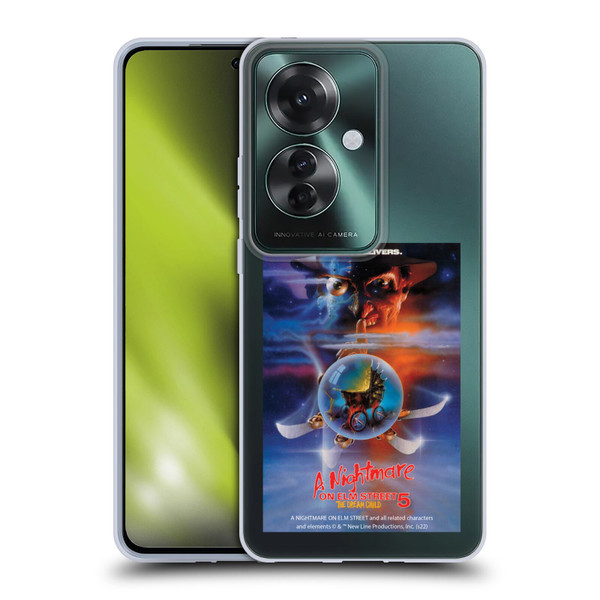 A Nightmare On Elm Street: The Dream Child Graphics Poster Soft Gel Case for OPPO Reno11 F 5G / F25 Pro 5G