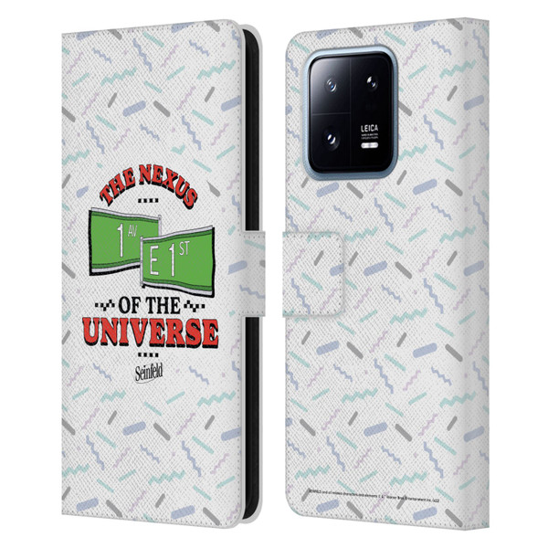 Seinfeld Graphics Nexus Of The Universe Leather Book Wallet Case Cover For Xiaomi 13 Pro 5G