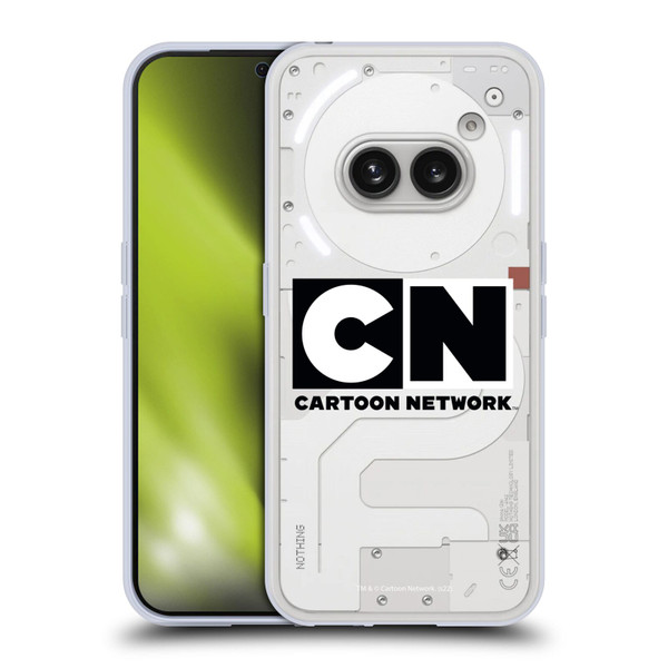 Cartoon Network Logo Plain Soft Gel Case for Nothing Phone (2a)