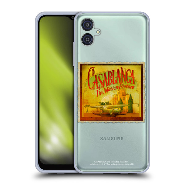 Casablanca Graphics Poster Soft Gel Case for Samsung Galaxy M04 5G / A04e