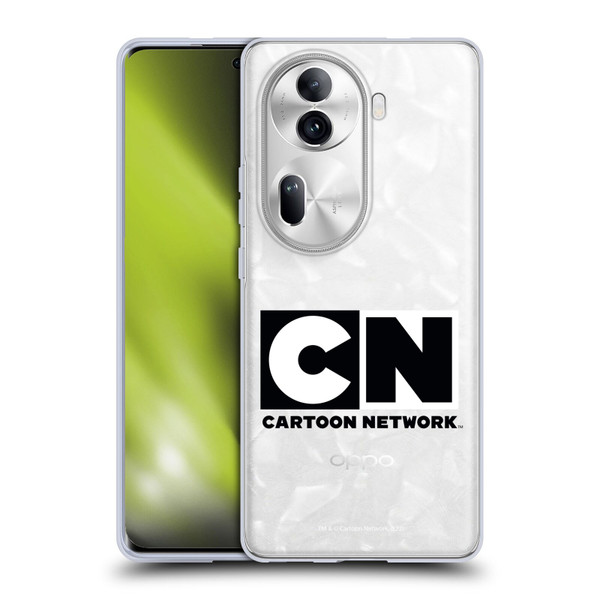 Cartoon Network Logo Plain Soft Gel Case for OPPO Reno11 Pro