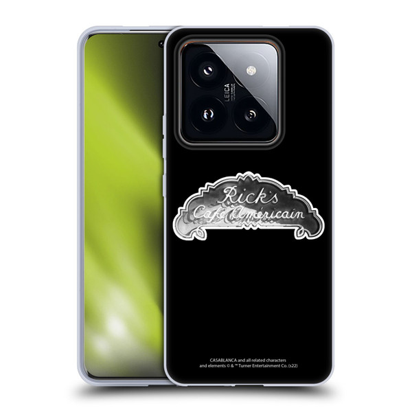 Casablanca Graphics Rick's Cafe Soft Gel Case for Xiaomi 14 Pro
