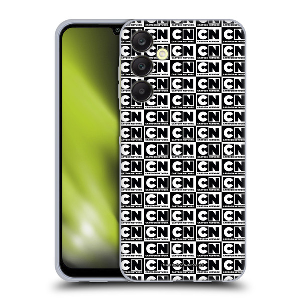 Cartoon Network Logo Pattern Soft Gel Case for Samsung Galaxy A25 5G