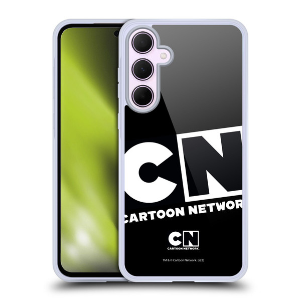 Cartoon Network Logo Oversized Soft Gel Case for Samsung Galaxy A35 5G