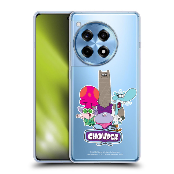 Chowder: Animated Series Graphics Character Art Soft Gel Case for OnePlus 12R