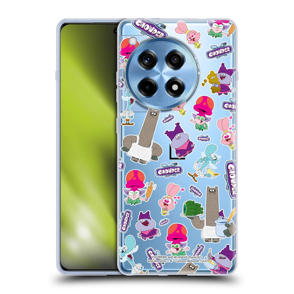 Chowder: Animated Series Graphics Pattern Soft Gel Case for OnePlus 12R