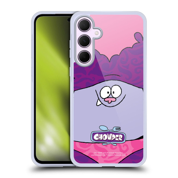 Chowder: Animated Series Graphics Full Face Soft Gel Case for Samsung Galaxy A35 5G