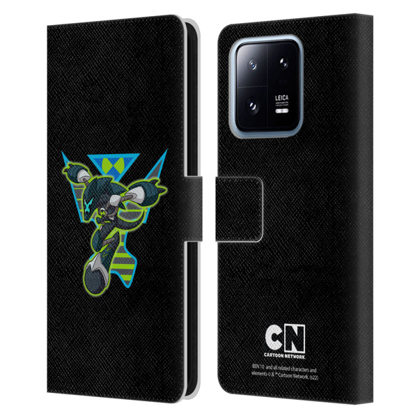 Ben 10: Animated Series Graphics Alien Leather Book Wallet Case Cover For Xiaomi 13 Pro 5G