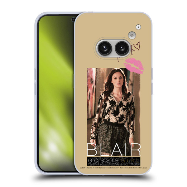 Gossip Girl Graphics Blair Soft Gel Case for Nothing Phone (2a)