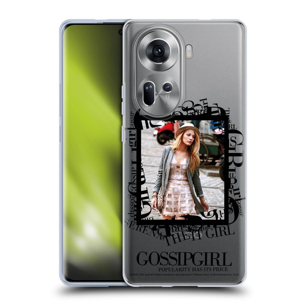 Gossip Girl Graphics Serena Soft Gel Case for OPPO Reno11