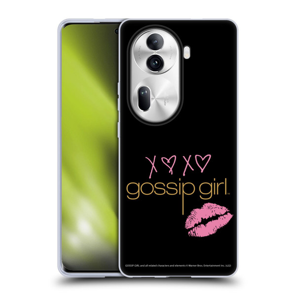 Gossip Girl Graphics XOXO Soft Gel Case for OPPO Reno11 Pro