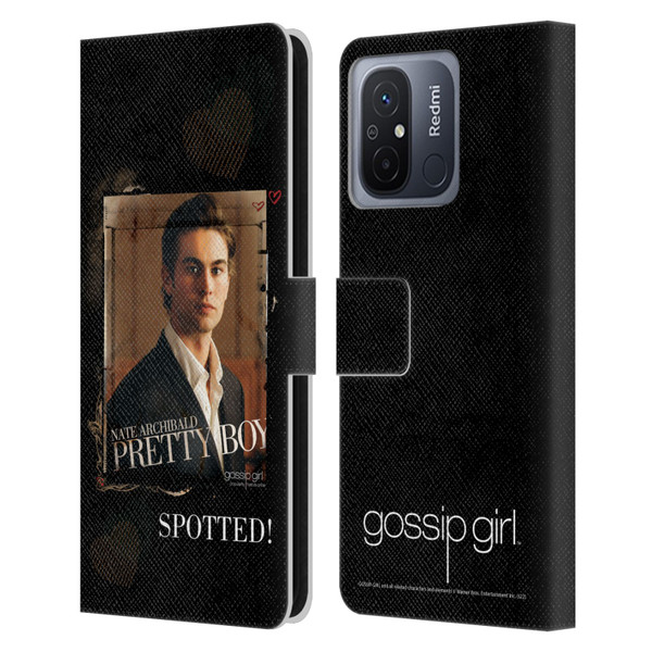 Gossip Girl Graphics Nate Leather Book Wallet Case Cover For Xiaomi Redmi 12C