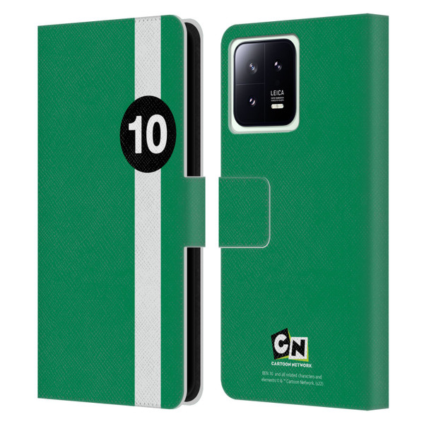 Ben 10: Alien Force Graphics Ben's Jacket Leather Book Wallet Case Cover For Xiaomi 13 5G