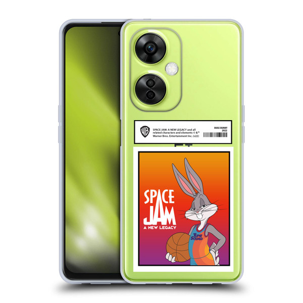 Space Jam: A New Legacy Graphics Bugs Bunny Card Soft Gel Case for OnePlus Nord CE 3 Lite 5G