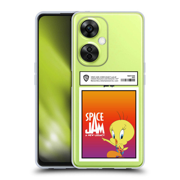 Space Jam: A New Legacy Graphics Tweety Bird Card Soft Gel Case for OnePlus Nord CE 3 Lite 5G