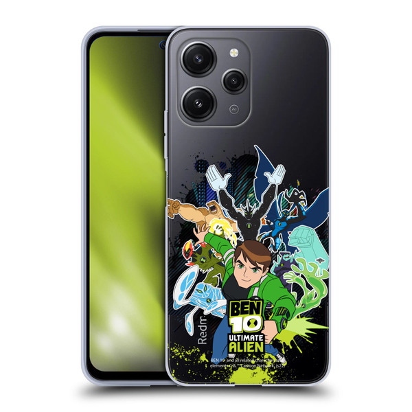 Ben 10: Ultimate Alien Graphics Character Art Soft Gel Case for Xiaomi Redmi 12