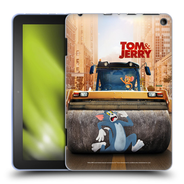 Tom And Jerry Movie (2021) Graphics Rolling Soft Gel Case for Amazon Fire HD 8/Fire HD 8 Plus 2020