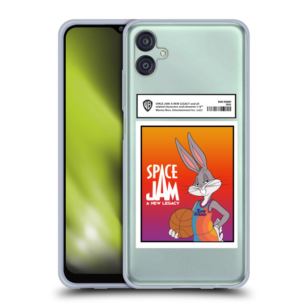 Space Jam: A New Legacy Graphics Bugs Bunny Card Soft Gel Case for Samsung Galaxy M04 5G / A04e