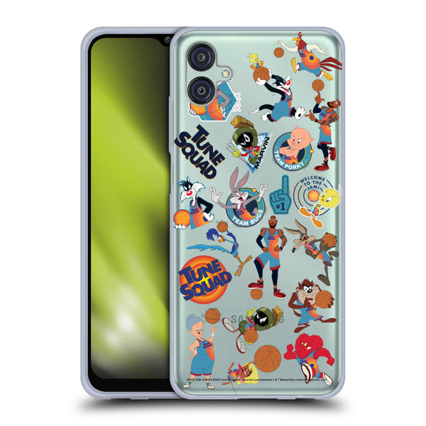 Space Jam: A New Legacy Graphics Squad Soft Gel Case for Samsung Galaxy M04 5G / A04e