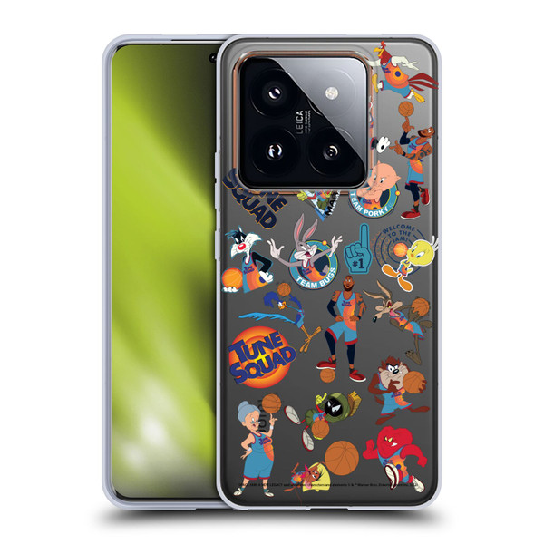 Space Jam: A New Legacy Graphics Squad Soft Gel Case for Xiaomi 14 Pro