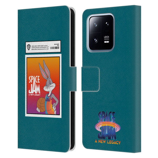 Space Jam: A New Legacy Graphics Bugs Bunny Card Leather Book Wallet Case Cover For Xiaomi 13 Pro 5G