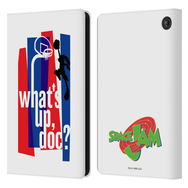 Space Jam (1996) Graphics What's Up Doc? Leather Book Wallet Case Cover For Amazon Fire 7 2022