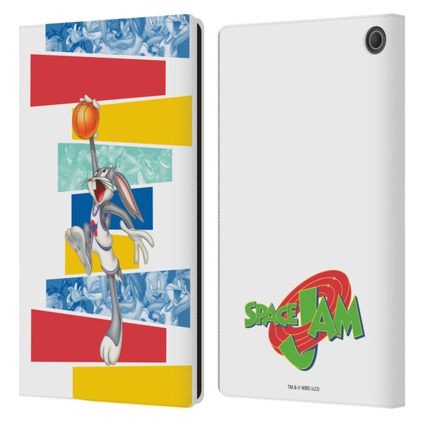 Space Jam (1996) Graphics Bugs Bunny Leather Book Wallet Case Cover For Amazon Fire Max 11 2023