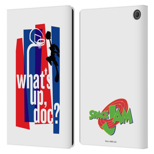 Space Jam (1996) Graphics What's Up Doc? Leather Book Wallet Case Cover For Amazon Fire Max 11 2023