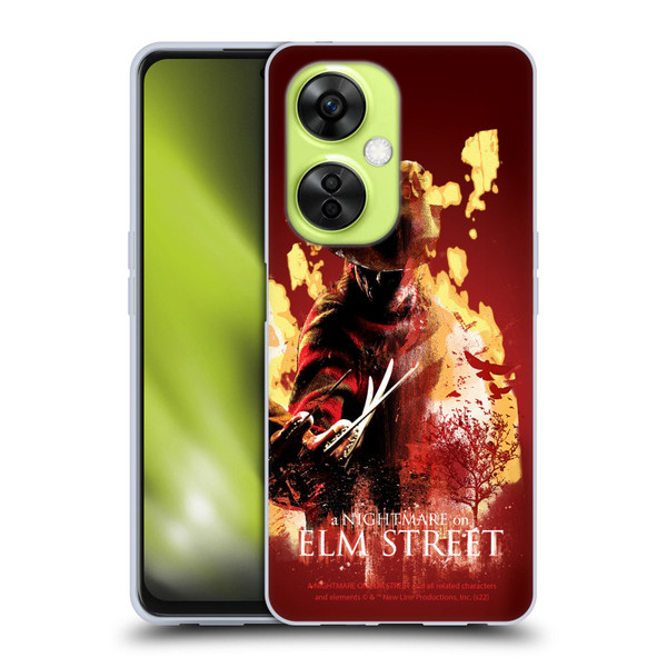 A Nightmare On Elm Street (2010) Graphics Freddy Nightmare Soft Gel Case for OnePlus Nord CE 3 Lite 5G