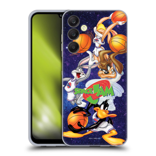Space Jam (1996) Graphics Poster Soft Gel Case for Samsung Galaxy A25 5G
