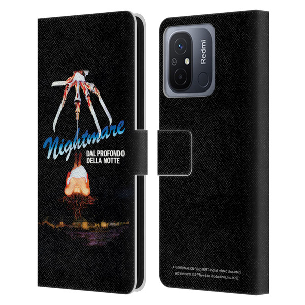 A Nightmare On Elm Street (1984) Graphics Nightmare Leather Book Wallet Case Cover For Xiaomi Redmi 12C