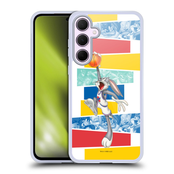 Space Jam (1996) Graphics Bugs Bunny Soft Gel Case for Samsung Galaxy A35 5G
