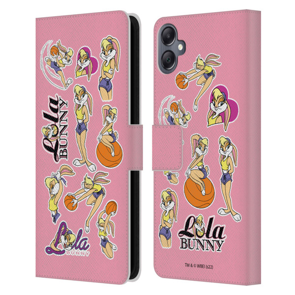Space Jam (1996) Graphics Lola Bunny Leather Book Wallet Case Cover For Samsung Galaxy A05