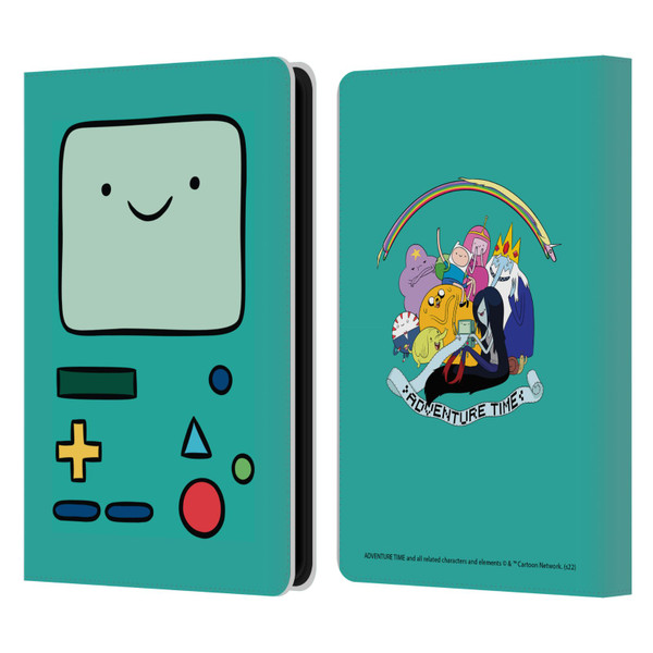 Adventure Time Graphics BMO Leather Book Wallet Case Cover For Amazon Kindle Paperwhite 5 (2021)