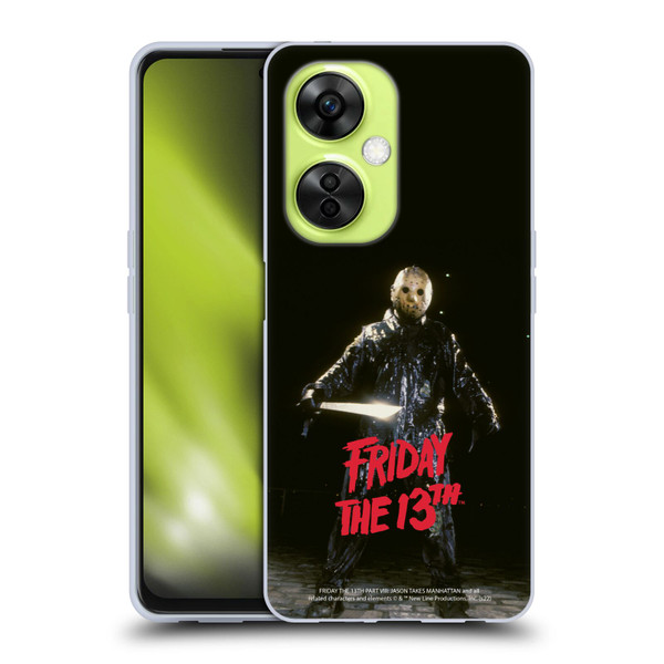 Friday the 13th Part VIII Jason Takes Manhattan Graphics Jason Voorhees Soft Gel Case for OnePlus Nord CE 3 Lite 5G