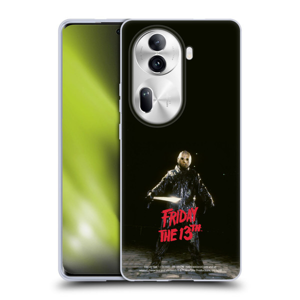 Friday the 13th Part VIII Jason Takes Manhattan Graphics Jason Voorhees Soft Gel Case for OPPO Reno11 Pro