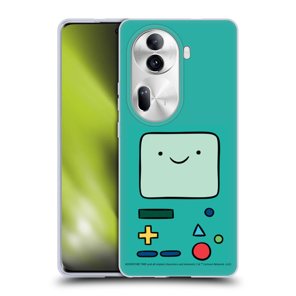 Adventure Time Graphics BMO Soft Gel Case for OPPO Reno11 Pro