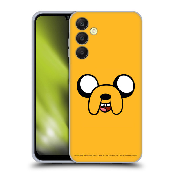 Adventure Time Graphics Jake The Dog Soft Gel Case for Samsung Galaxy A25 5G
