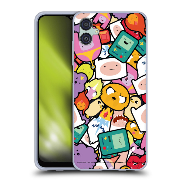 Adventure Time Graphics Pattern Soft Gel Case for Samsung Galaxy M04 5G / A04e