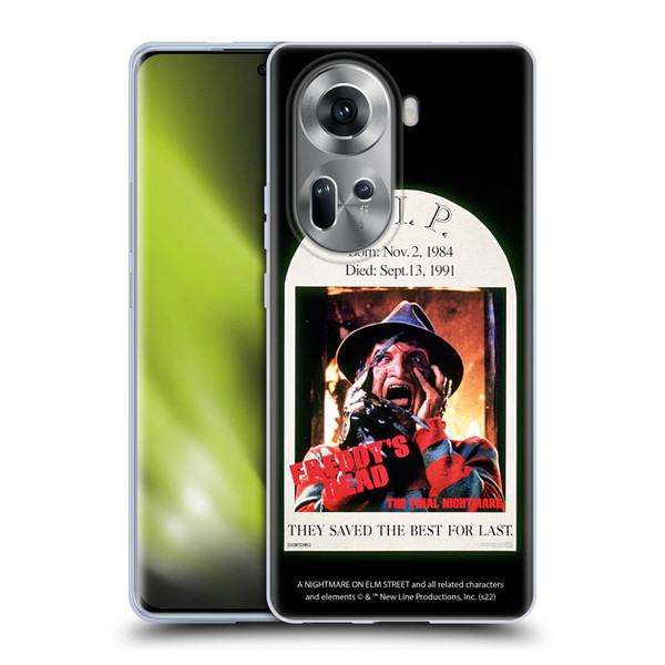 A Nightmare On Elm Street: Freddy's Dead Graphics The Final Nightmare Soft Gel Case for OPPO Reno11
