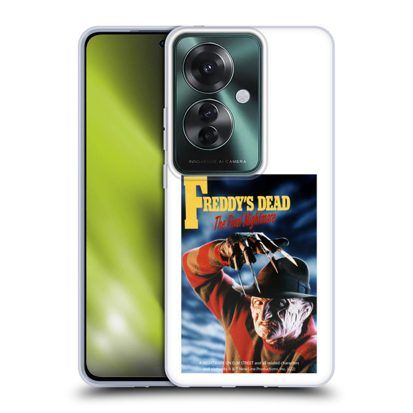 A Nightmare On Elm Street: Freddy's Dead Graphics Poster Soft Gel Case for OPPO Reno11 F 5G / F25 Pro 5G