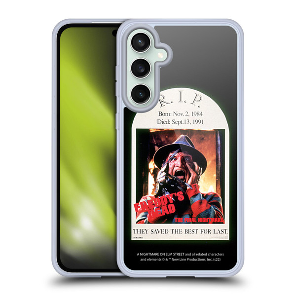 A Nightmare On Elm Street: Freddy's Dead Graphics The Final Nightmare Soft Gel Case for Samsung Galaxy S23 FE 5G