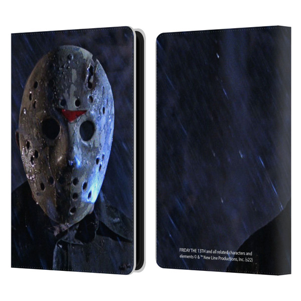 Friday the 13th: A New Beginning Graphics Jason Leather Book Wallet Case Cover For Amazon Kindle Paperwhite 5 (2021)