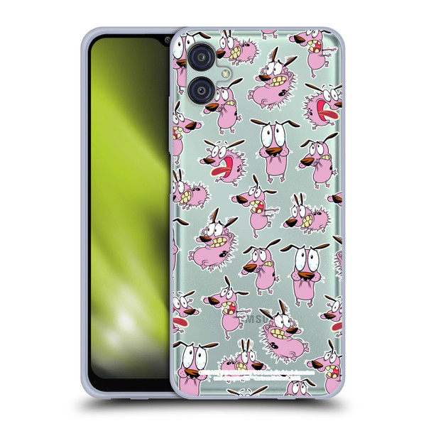 Courage The Cowardly Dog Graphics Pattern Soft Gel Case for Samsung Galaxy M04 5G / A04e