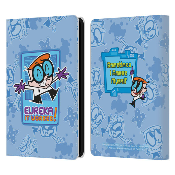Dexter's Laboratory Graphics It Worked Leather Book Wallet Case Cover For Amazon Kindle Paperwhite 5 (2021)