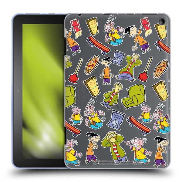 Ed, Edd, n Eddy Graphics Icons Soft Gel Case for Amazon Fire HD 8/Fire HD 8 Plus 2020