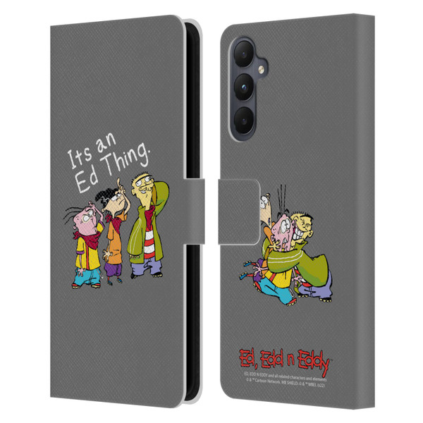 Ed, Edd, n Eddy Graphics It's An Ed Thing Leather Book Wallet Case Cover For Samsung Galaxy A05s
