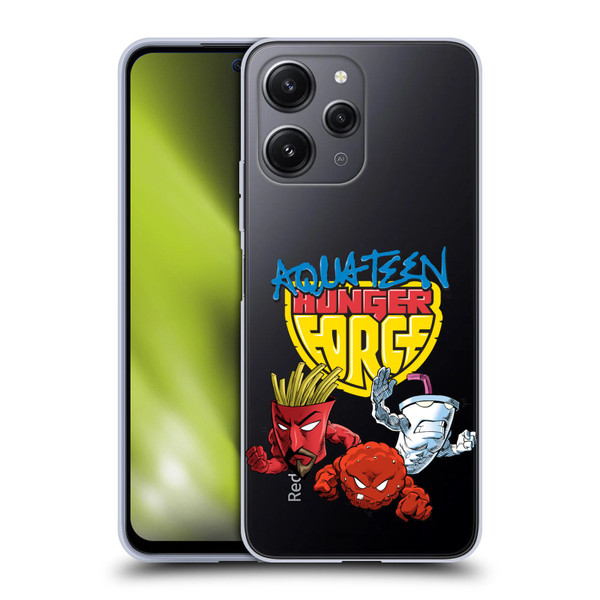 Aqua Teen Hunger Force Graphics Group Soft Gel Case for Xiaomi Redmi 12