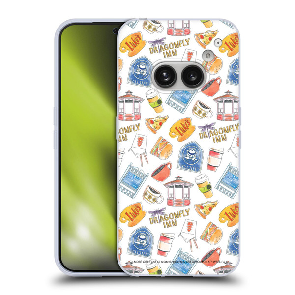 Gilmore Girls Graphics Icons Soft Gel Case for Nothing Phone (2a)